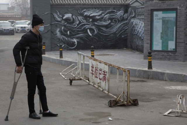 Suasana jalanan di Beijing, China Foto: APexchange