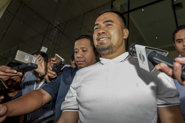 Penyanyi Dangdut Indonesia, Saipul Jamil (Foto: Hafidz Mubarak A)