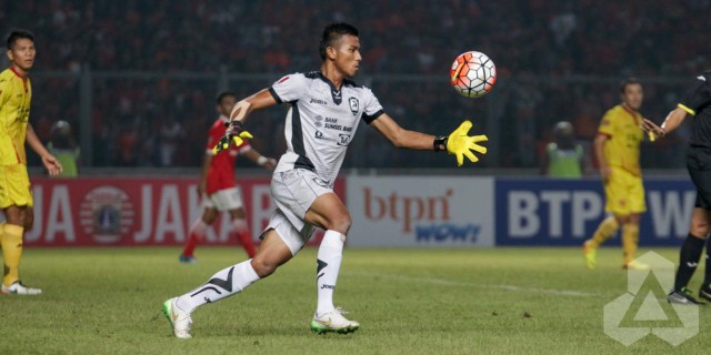 Teja Paku Alam sedang berlaga bersama Sriwijaya FC. (Foto: PT GTS/ISC A)