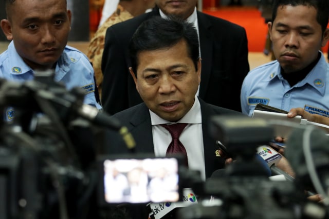 Ketua DPR RI  Setya Novanto (Foto: Fanny Kusumawardhani )