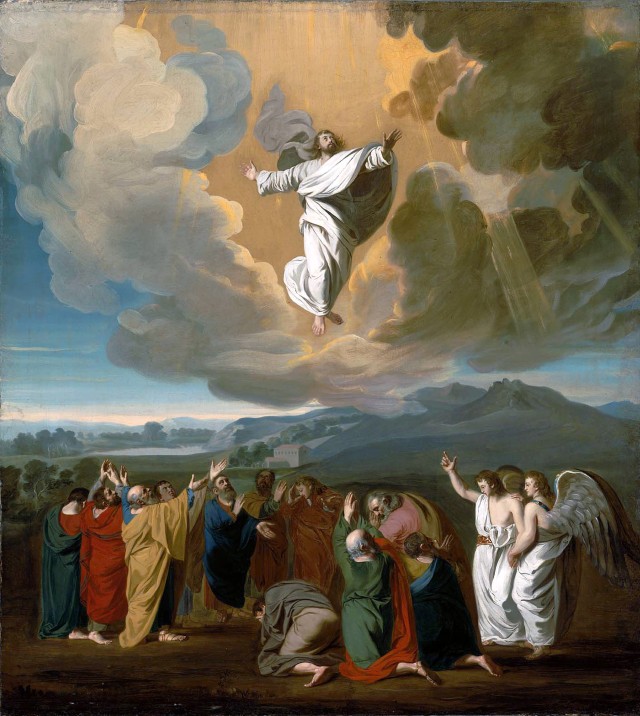 Yesus terbang ke langit (Foto: John Singleton Copley)