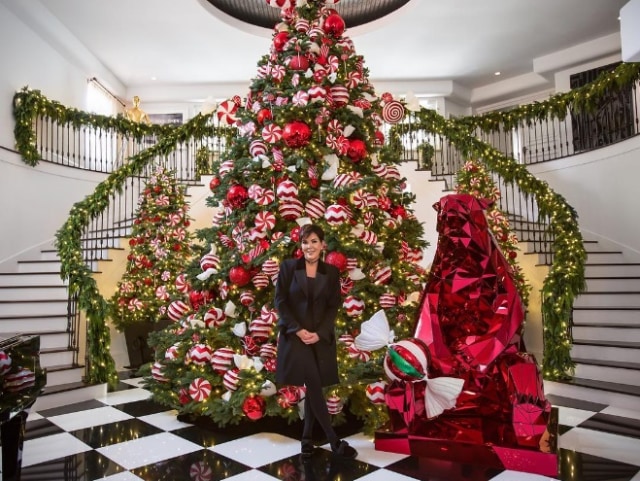 Perayaan Natal Kris Jenner (Foto: Instagram @krisjenner)