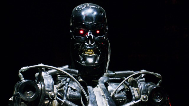 Robot terminator dalam film Terminator (Foto: Wikimedia)