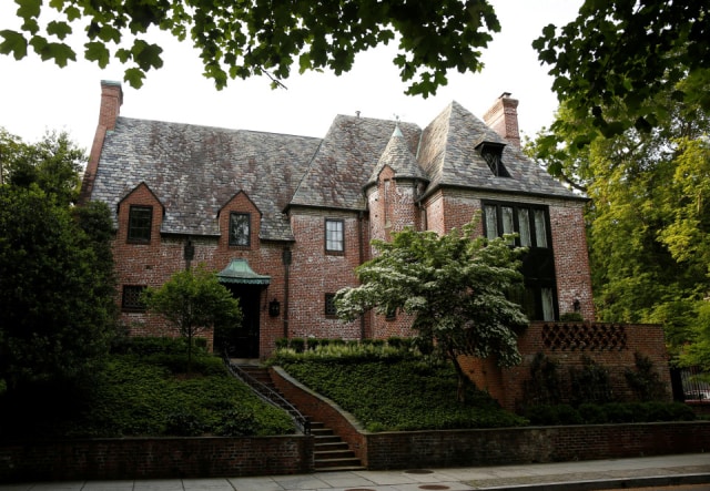 Bagian depan rumah Obama  (Foto: REUTERS)