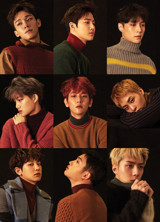 Boyband EXO (Foto: exo-l.smtown.com)