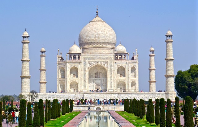 Taj Mahal menjadi salah satu Keajaiban Dunia (Foto: pixabay.com/Wiganparky)