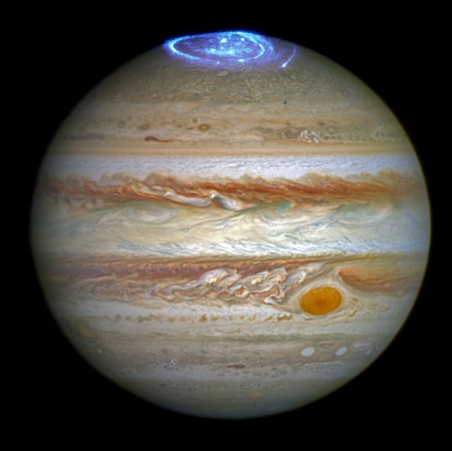 Aurora di atmosfer Jupiter. (Foto: nasa.gov.us)