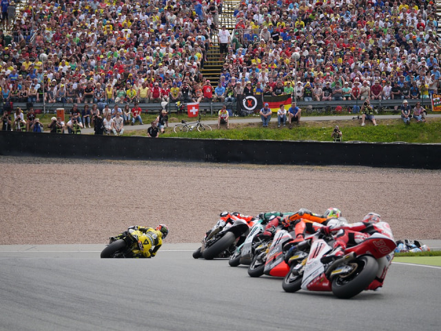 Moto GP merupakan pertandingan balap sepeda motor Foto: pixabay.com