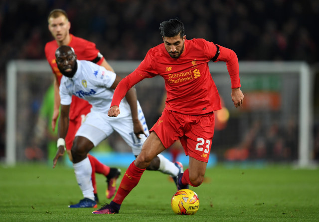 Gelandang Liverpool Emre Can (Foto: Laurence Griffiths)