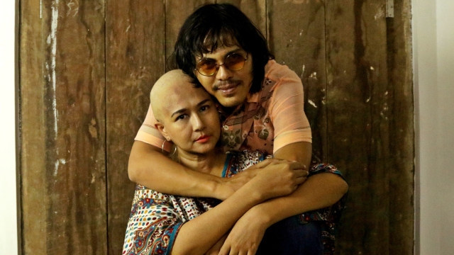 Ria Irawan bersama Mayky Wongkar. Foto: Fanny Kusumawardhani​/kumparan​