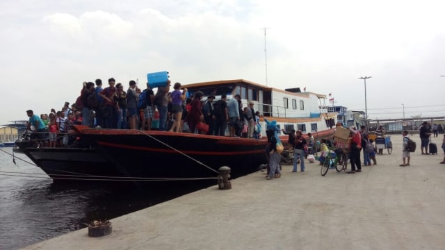 Suasana di Pelabuhan Muara Angke. (Foto: Fahrian Saleh/kumparan)