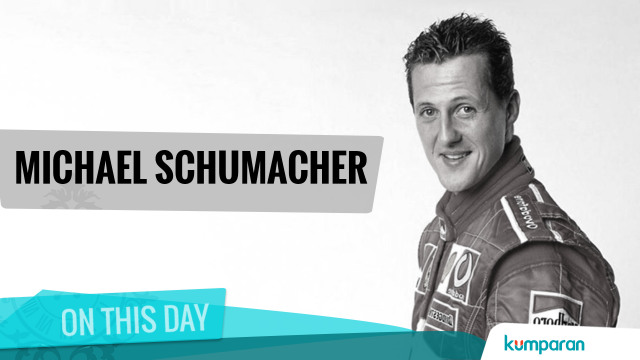 On This Day: Michael Schumacher Foto: Rizky Octora