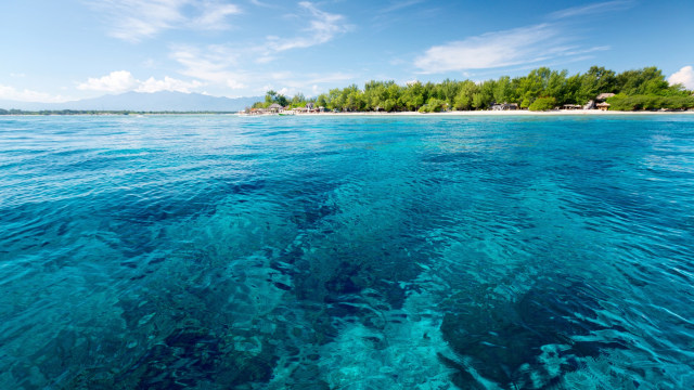 Gili Trawangan mempunyai alam bawah laut indah (Foto: Thinkstock)