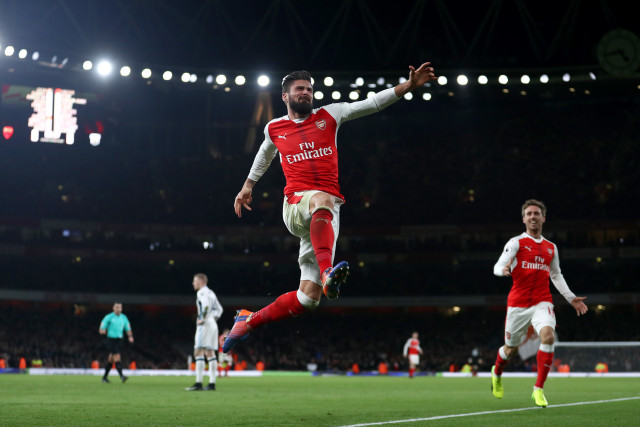 Striker Arsenal Olivier Giroud (Foto: Julian Finney)