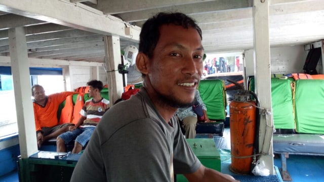 Bang Doy, ABK Kapal Dolphin (Foto: Ainul Qalbi/kumparan)