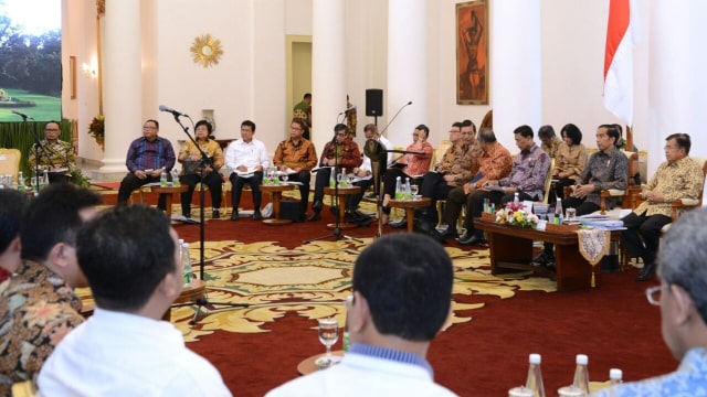 Sidang kabinet merupakan agenda rutin. (Foto: Biro Pers Istana Kepresidenan)