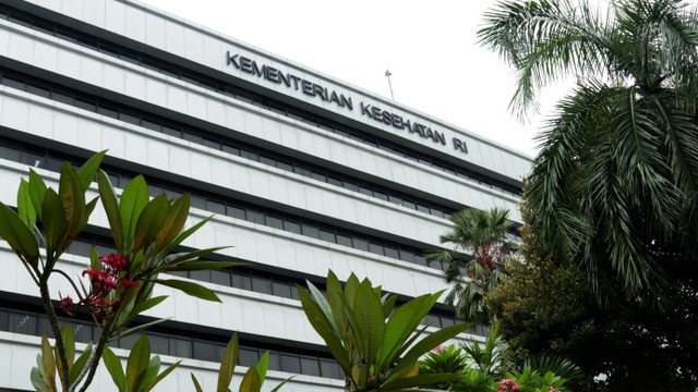 Gedung Kementerian Kesehatan RI. Foto: Fanny Kusumawardhani/kumparan