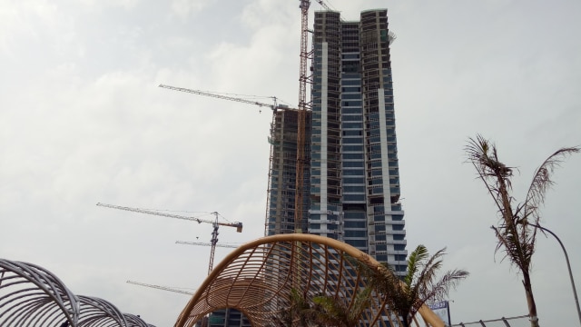 Bangunan gedung Grand Kamala Lagoon. (Foto: Aria Pradana/kumparan)