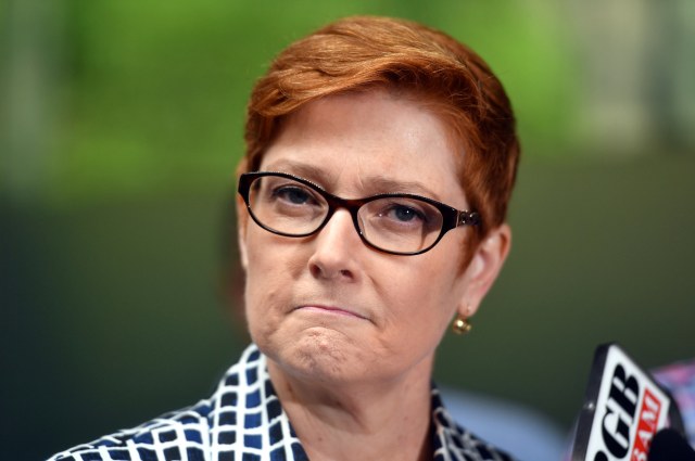 Menteri Luar Negeri Australia, Marise Payne (Foto: Reuters/AAP/Mick Tsikas)