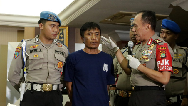 Tersangka Pembunuhan Pulomas Ius Pane (Foto: Fanny Kusumawardhani/kumparan)