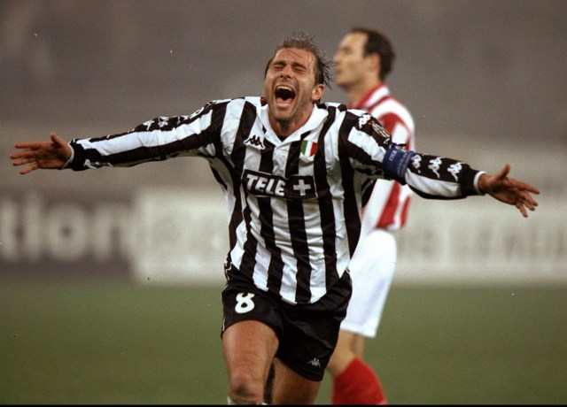 Conte ketika berseragam Juventus Foto: Getty Images