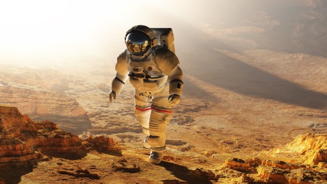 Astronaut NASA direncanakan menginjak Mars. (Foto: Thinkstock)
