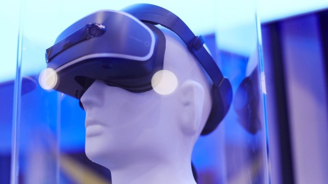 Desain Virtual Reality (VR) dari Lenovo (Foto: Twitter/ @lenovo)