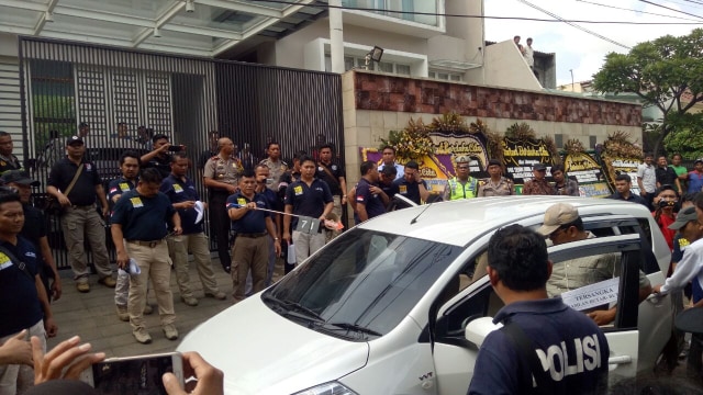 Reka ulang kejadian di TKP Pulomas (Foto: Rini Friastuti/kumparan)