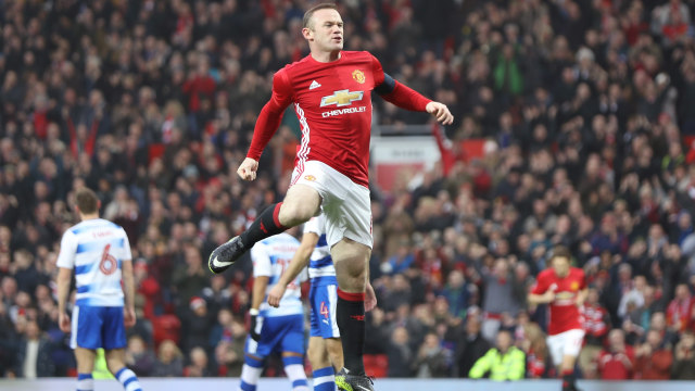 Rooney begitu mematikan di Premier League. (Foto: Getty Images/Mark Thompson)