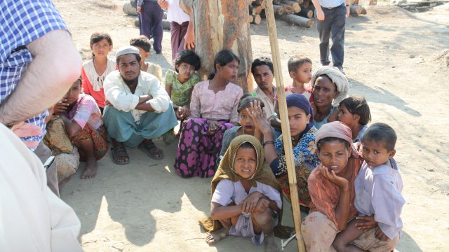 Warga Rohingya di Rakhine (Foto: Dok. Foreign and Commonwealth Office)