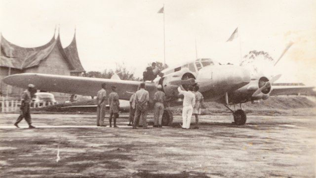 Pesawat terakhir yang ditumpangi Halim. (Foto: Dok. Pusat Sejarah TNI)