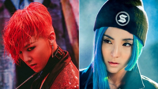 G-Dragon 'Big Bang' dan Dara '2NE1'.  (Foto: www.ygfamily.com)