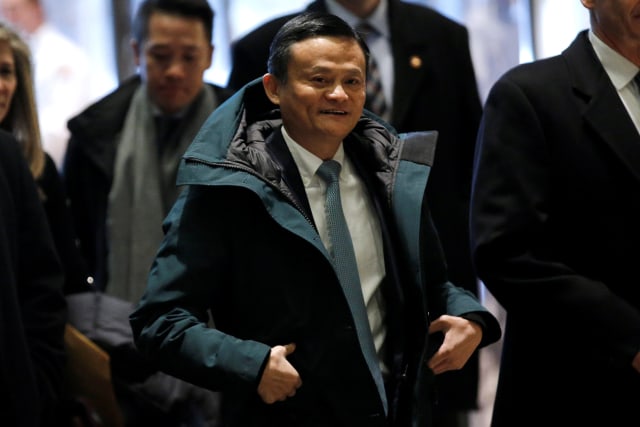 Jack Ma, pengusaha kaya asal China. Foto: Mike Segar/Reuters
