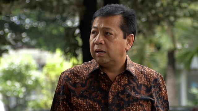 Ketua DPR Setya Novanto diperiksa KPK (Foto: Fanny Kusumawardhani/kumparan)