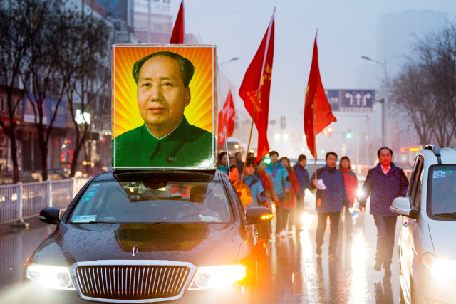 Potret Mao Zedong (Foto: Reuters/Stringer)