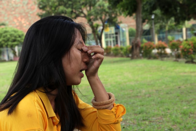 Beatrice, seorang warga binaan perempuan. (Foto: Fanny Kusumawardhani/kumparan)