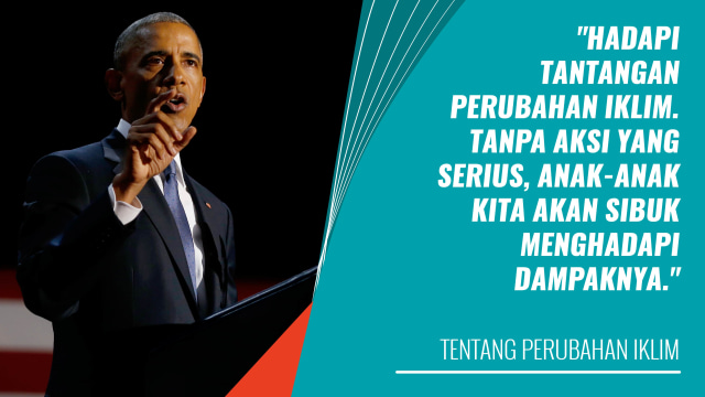 Pidato Perpisahan Barack Obama (Foto: Bagus Permadi/kumparan)