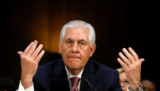 Rex Tillerson  (Foto: Kevin Lamarque/Reuters)