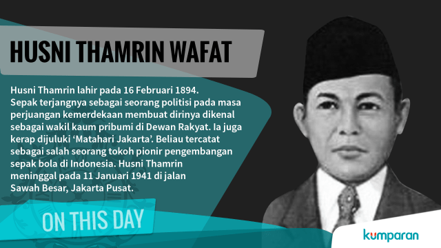 M. Husni Thamrin Wafat (Foto: Pixabay)