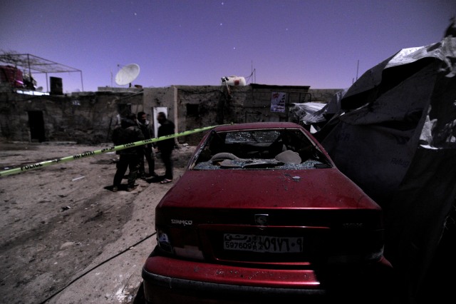 Bom bunuh diri di Damaskus (Foto: Reuters/Omar Sanadiki)