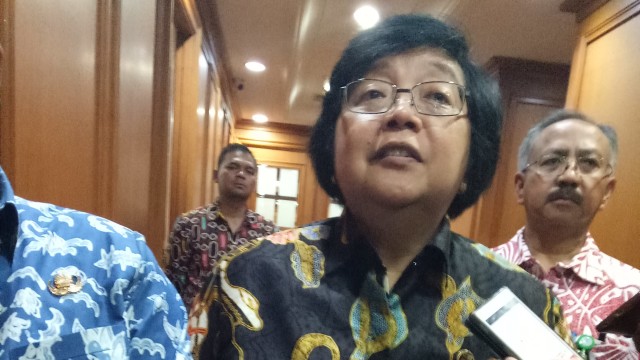 Menteri Lingkungan Hidup Siti Nurbaya Bakar (Foto: Fahrian Saleh/kumparan)