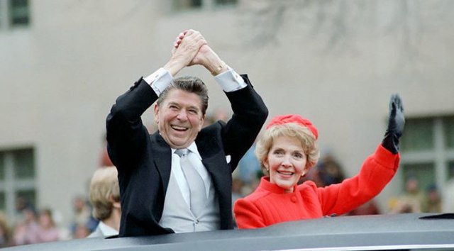 Pelantikan Ronald Reagan sebagai presiden USA. (Foto: Reuters)
