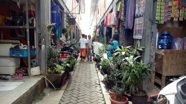 Salah satu gang di Kampung Deret Petogogan (Foto: Marcia Audita/kumparan)