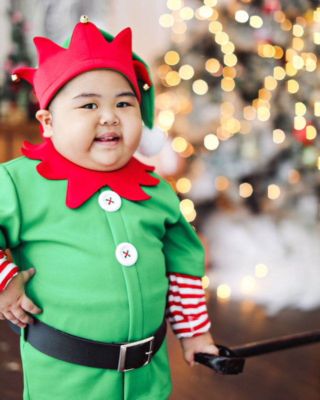 Pose menggemaskan Baby Tatan (Foto: Dok. Geraldo Sugianto)