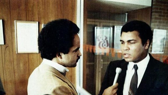 Muhammad Ali sedang diwawancarai. (Foto: Wikimediacommons/Marylanstater)
