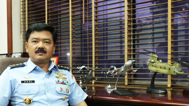 Kepala Staf Angkatan Udara Hadi Tjahjanto (Foto: Resnu Andika/kumparan)