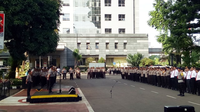 Apel yang dipimpin Kapolri Jendral Tito Karnavian  (Foto: Aldis Tannos/kumparan)