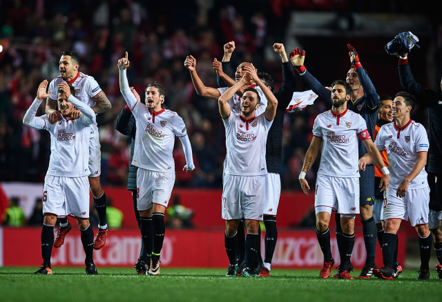 Sevilla oke di musim 2016/2017 (Foto: Aitor Alcalde/Getty Images)