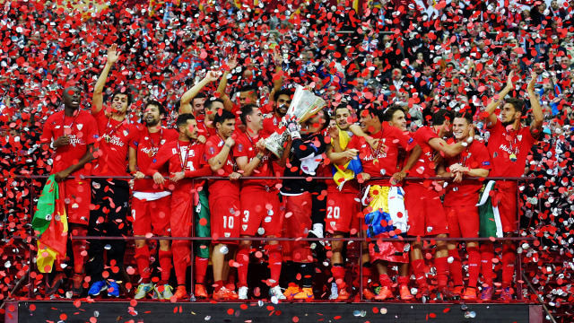 Sevilla kala menjuarai Liga Europa 2015. (Foto: Michael Regan/Getty Images)