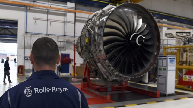 Produsen mesin pesawat Rolls-Royce Foto: REUTERS/Paul Ellis